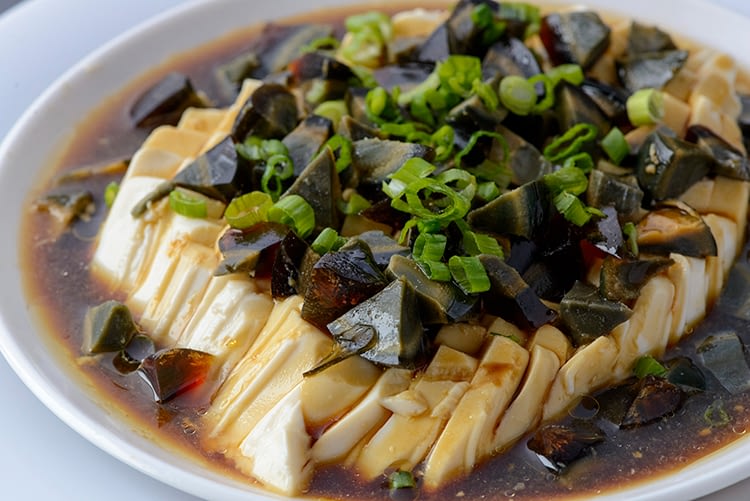 Tofu with preserved Egg - Hot Impression 